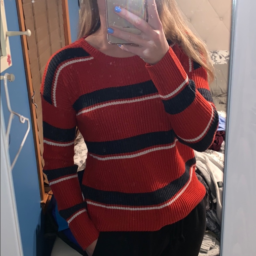 Red, white, blue Sweater